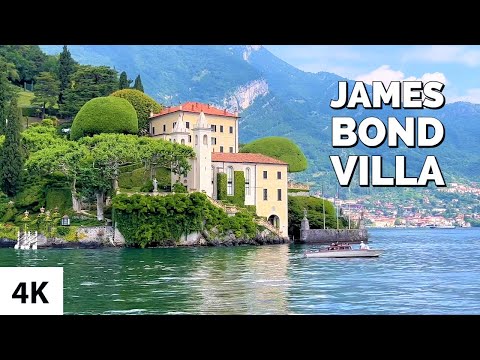 Beautiful VILLA DEL BALBIANELLO / Lake Como / Italy (4K)