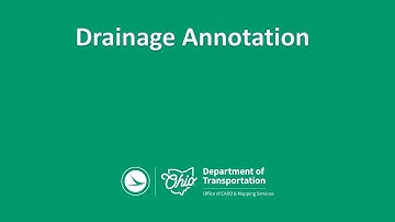 Drainage Annotation