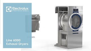 Line 6000 Exhaust Dryers | Electrolux Professional