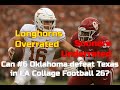 College Football, Week 7 Matchup - #6 Oklahoma vs Texas