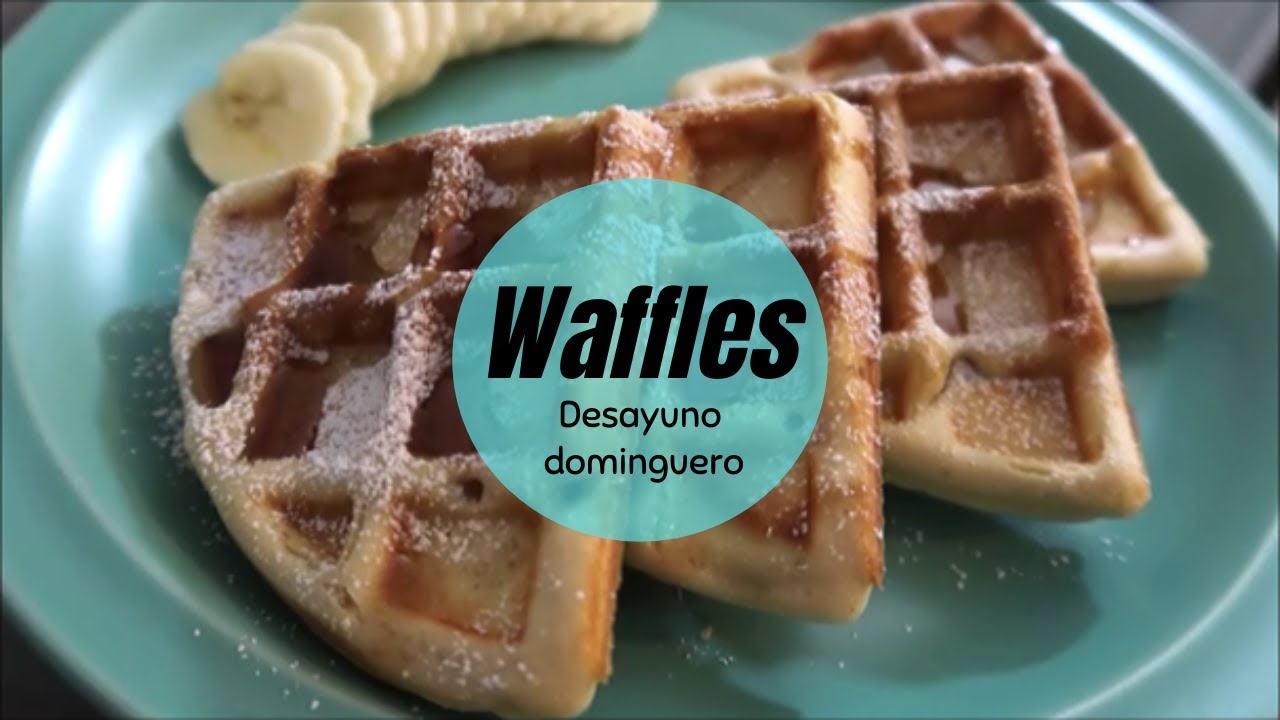WAFFLES | Desayuno DOMINGUERO | Erika Blop