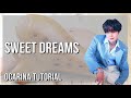 How to play Sweet Dreams by JHope ft Miguel on Ocarina (Tutorial)