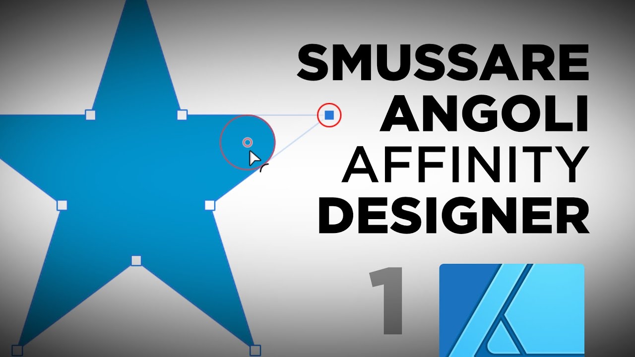 Affinity Designer Smussare gli Angoli 01 YouTube