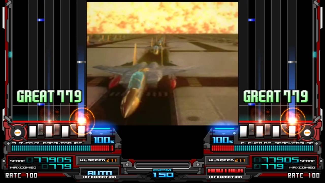 [発狂BMS] ★7 Meteor Lights [JUDGMENT] / 720p 60f