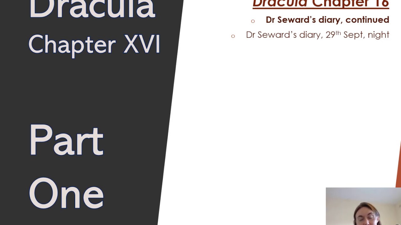 Chapter 16 Dracula annotations Part One - YouTube