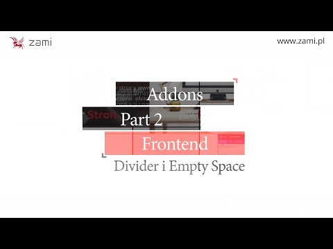 Divider i Empty Space Frontend Joomla