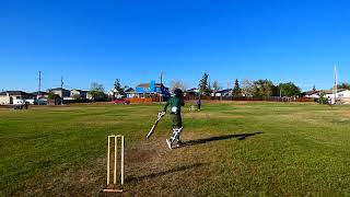 Batting practices with some Leg-side-hook shot and pull shots by 10 year old-Drumheller, AB, CA. by TRAVELING WITH NATURE-Sasi 52 views 6 months ago 14 minutes, 36 seconds