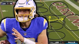 Information Film Study: What went WRONG for Justin Herbert and the Los Angeles Chargers Vs the Arizona Cardinals Guide