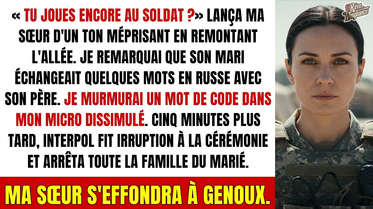 Ma sœur m'a humiliée à son mariage... Mon ordre a détruit sa belle-famille...