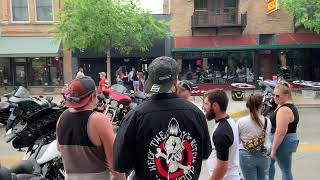Bikes on 100 Block - Council Bluffs IA