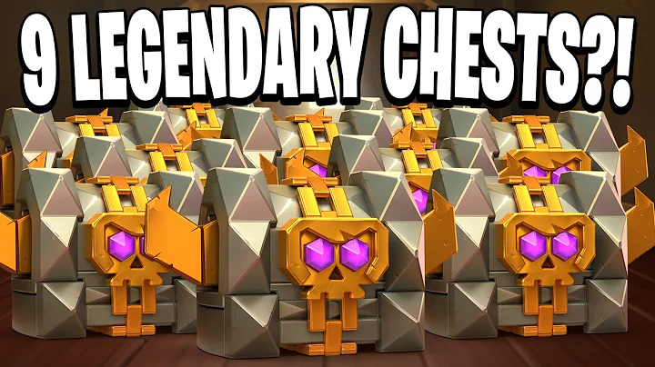 I CANT BELIEVE HOW MANY LEGENDARY CHESTS I OPENED! (Clash of Clans)