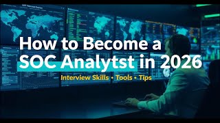 "How to Become a SOC Analyst L1 in 2026 | Skills, Tools, and Tips" screenshot 5