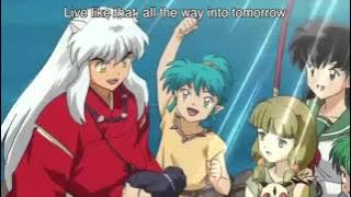 Inuyasha AMV   Rakuen 楽園   Do As Infinity   4th movie Ending English   Romanized  kanji Lyrics