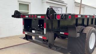 2017 UTILITY 45  X 102" FLATBED MOFFETT TRAILER For Sale