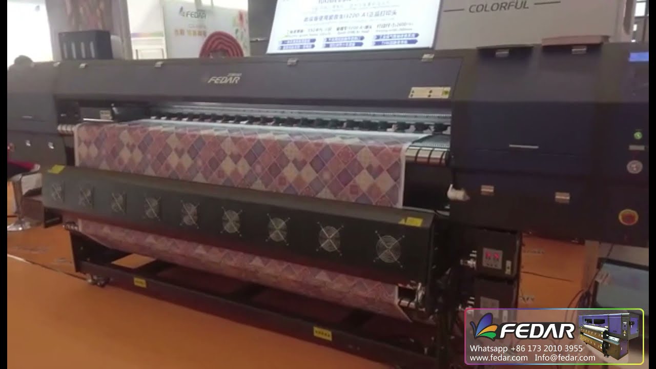 Fedar Large Format Sublimation Printer FD5268E-The best choice for bedding printing business