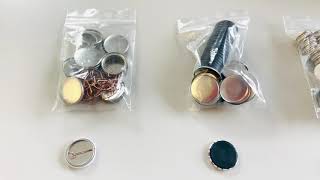 Probierpaket Für Buttonrohlinge 25 Mm