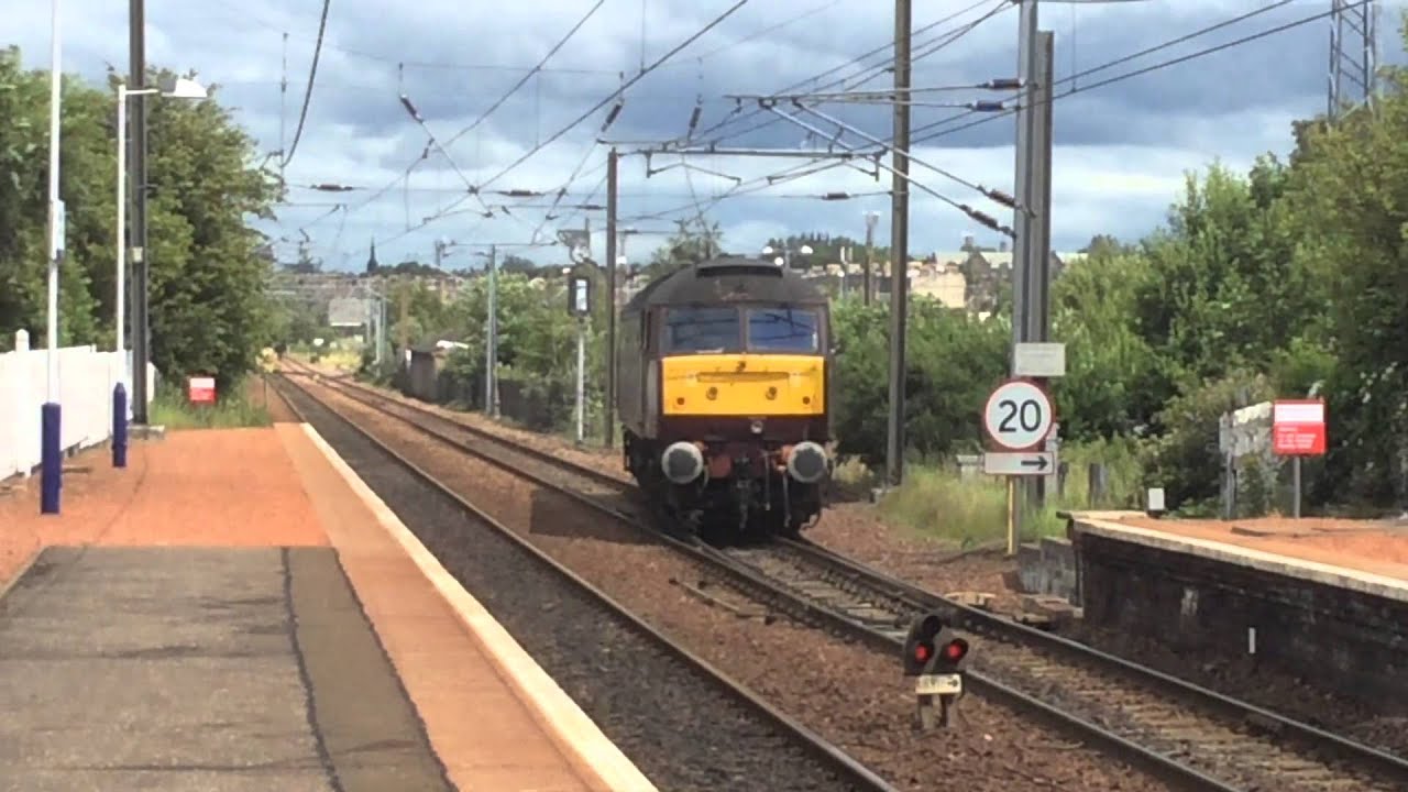 Trains at Slateford Series 1 Episode 1 featuring: 47804&47854