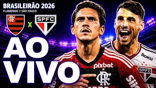 FLAMENGO X SÃO PAULO AO VIVO | BRASILEIRÃO SERIE A 2026 | COM IMAGEM DO MARACANÃ