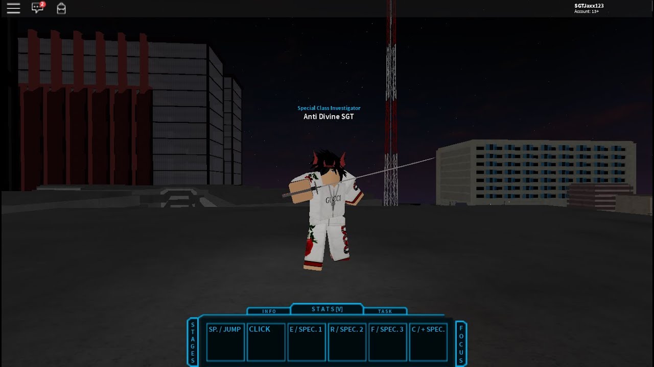 Who is Ginkui in Roblox Project Ghoul - Touch, Tap, Play