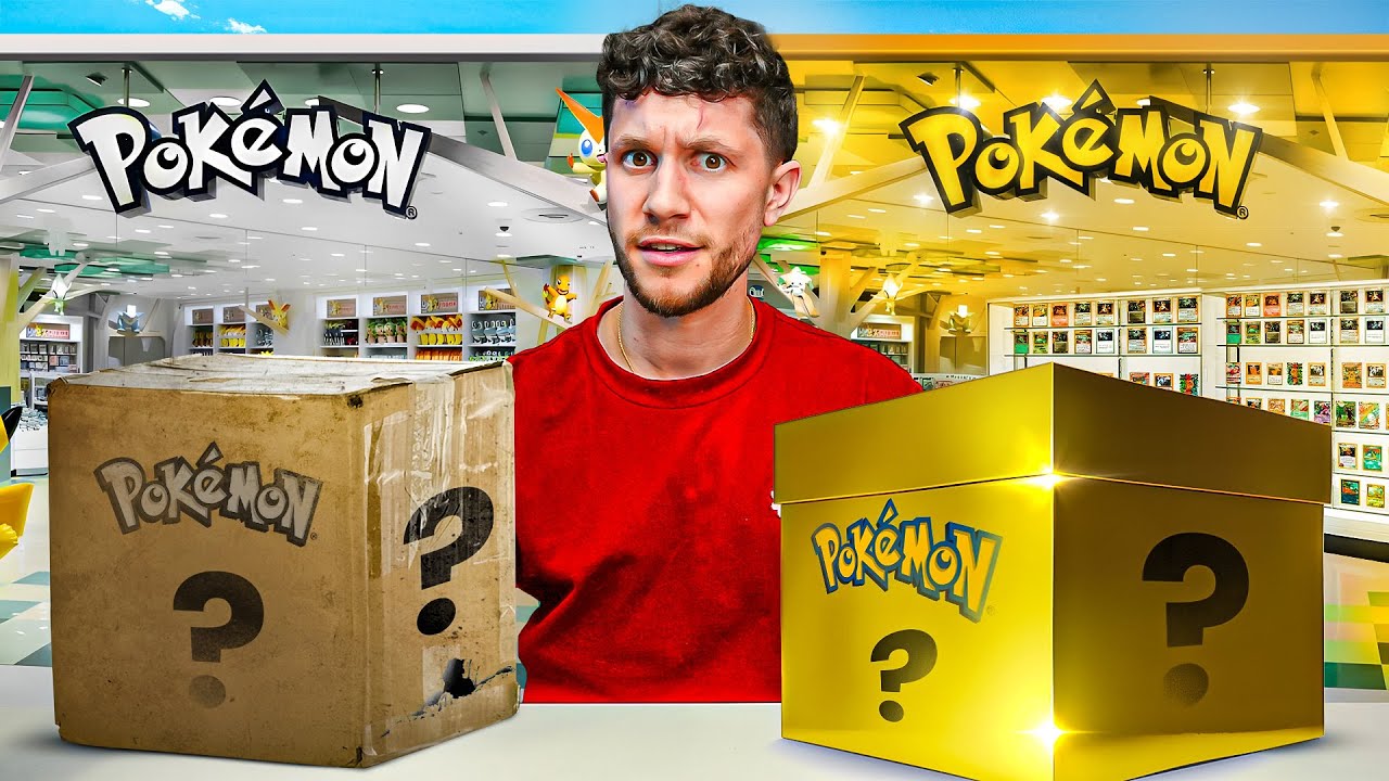 I Tested Pokémon Card Shop Mystery Boxes