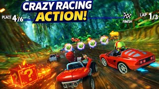 crazy racing(ACTION😱) screenshot 3