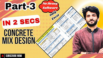 𝗖𝗼𝗻𝗰𝗿𝗲𝘁𝗲 𝗠𝗶𝘅 𝗗𝗲𝘀𝗶𝗴𝗻 𝗶𝗻 𝗝𝘂𝘀𝘁 𝟮 𝗦𝗲𝗰𝗼𝗻𝗱𝘀 – 𝗡𝗼 𝗛𝗲𝗮𝘃𝘆 𝗦𝗼𝗳𝘁𝘄𝗮𝗿𝗲, 𝗢𝗻𝗹𝘆 𝗘𝘅𝗰𝗲𝗹 | Part 3 | Dr KS Academy