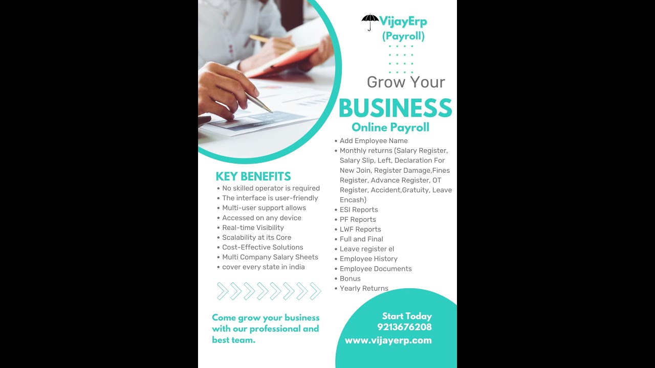 Complete Payroll System in VijayERP | HR, Salary & Statutory Compliance