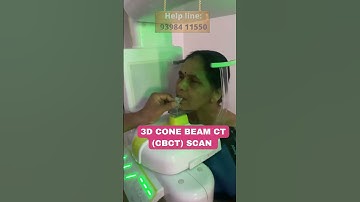 3D Cone Beam CT (CBCT) Scan || Happy Smiles Dental care|| #shorts