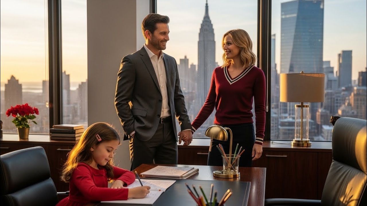 Don’t Cry, Mister… You Can Borrow My Mom,” Said the Little Girl to the CEO Alone on Christmas Eve