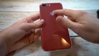 New Totallee Clear Soft Thin Case-Best Case to show off the Red iPhone 8!
