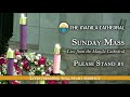 Sunday Mass at the Manila Cathedral - December 20, 2020 (6:00pm)