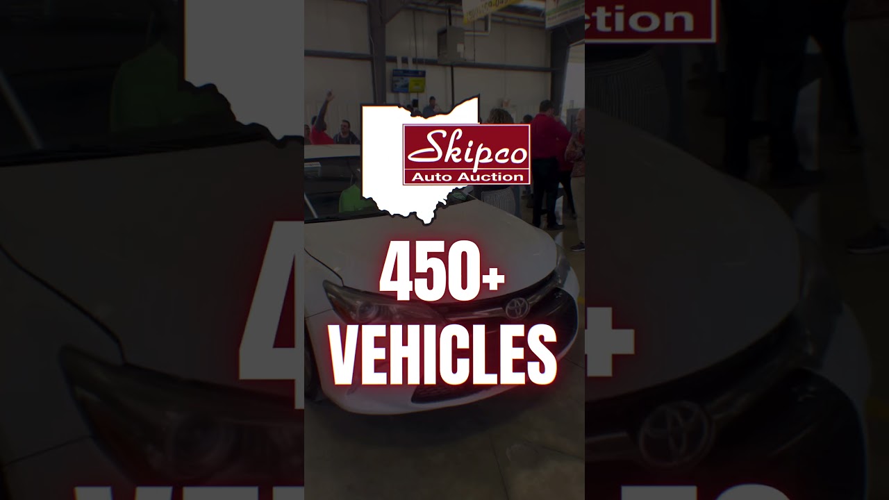 SKIPCO AUTO AUCTION | THIS WEDNESDAY AT 1PM | AUGUST 6, 2025