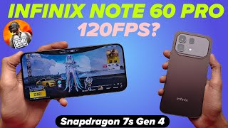 Infinite Note 60 Pro 5G Bgmi Test - Heating, Battery & Fps Drop