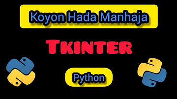 Label a tkinter | Tkinter a python | Hada GUI app a python // EP02