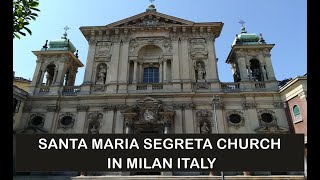 Santa Maria Segreta Church in Milan - Italy