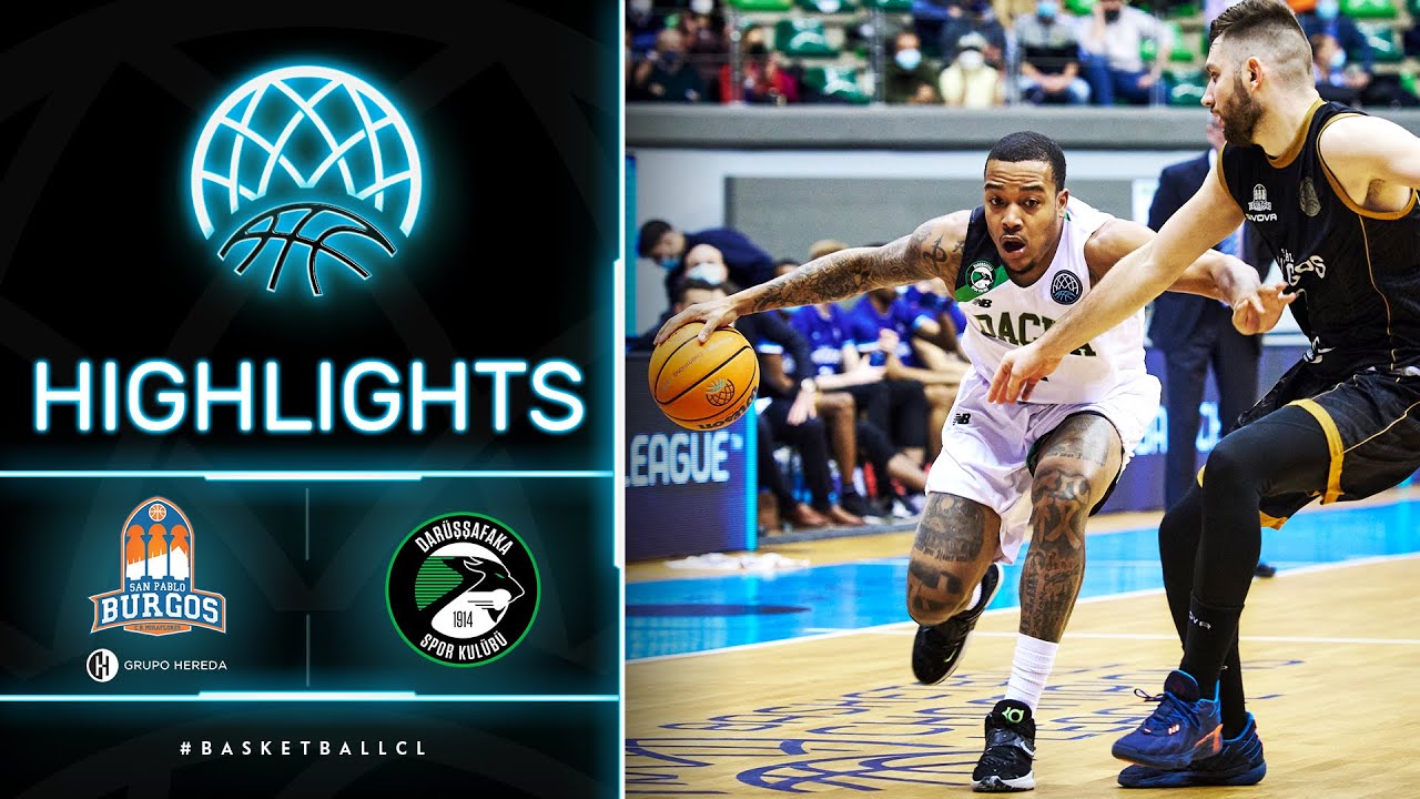Hereda San Pablo Burgos v Darüssafaka - Highlights | Basketball Champions League 2021-22
