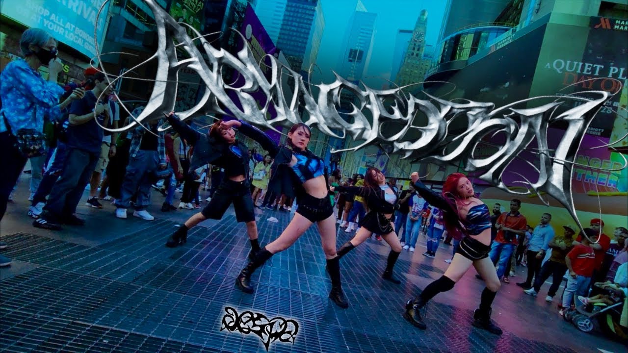 [K-POP IN PUBLIC | TIMES SQUARE] aespa - Armageddon Dance Cover | ONE TAKE