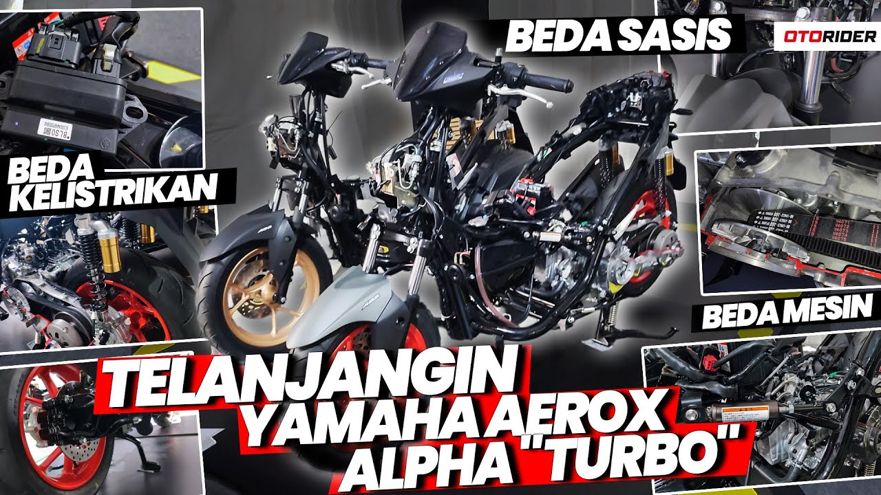 Bedah Yamaha Aerox Alpha 