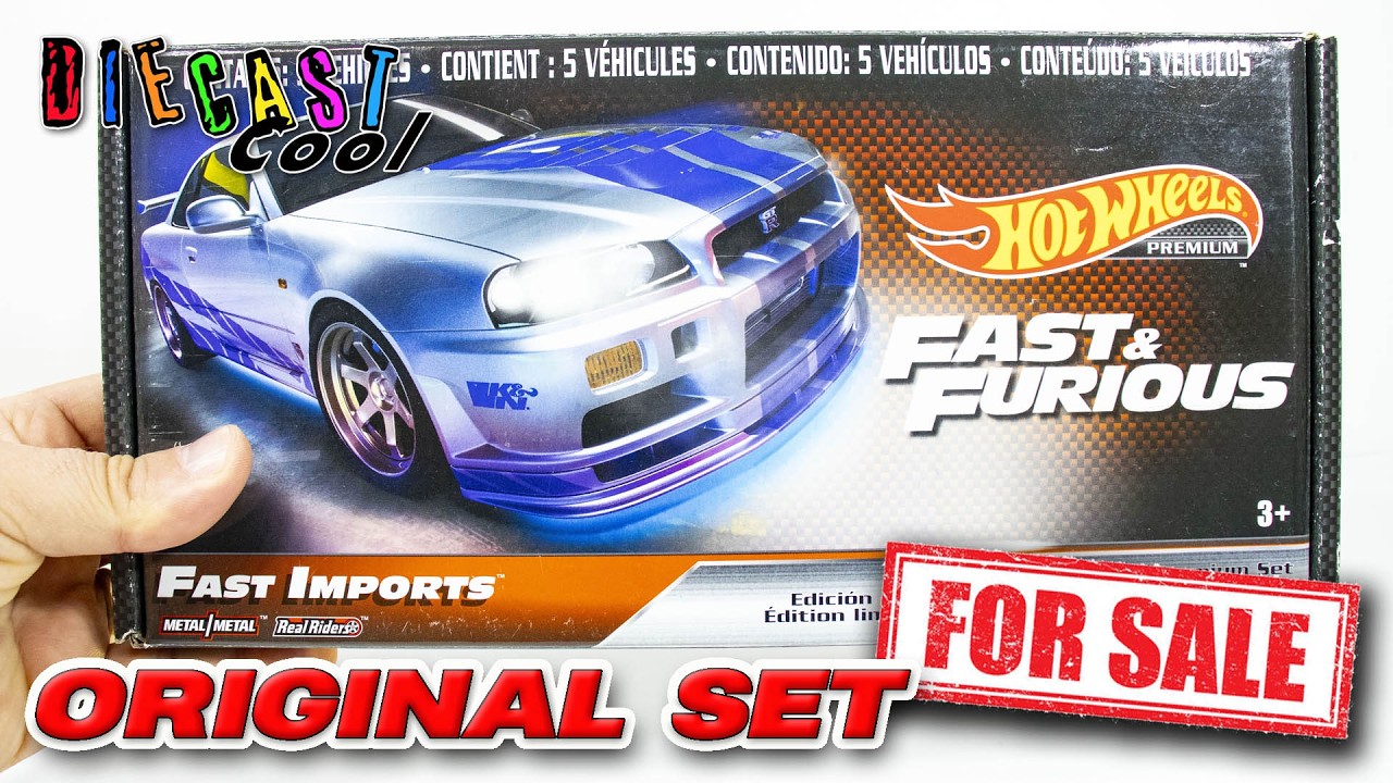 Hot Wheels Fast Import Original Set Fast & Furious 4 Sale - YouTube