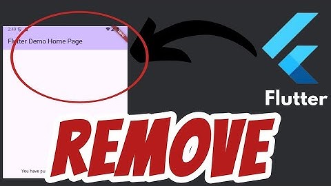 How to Remove Debug Banner in Flutter App Android Studio
