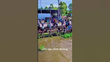 ghe ngo Ván ghép không Sử dụng Cần Câu Chùa Khlang Test thử tốc độ Trên sông Maspero Sóc Trăng