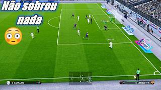 Barcelona vs Real Madrid, a pancadaria do século! 🤣🤣PES 2022