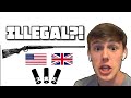 American Reacts to "UK Gun Laws"