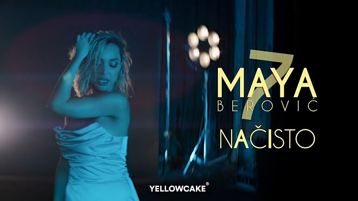 Maya Berović - Načisto