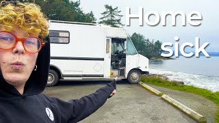 Living in a van down by the ocean