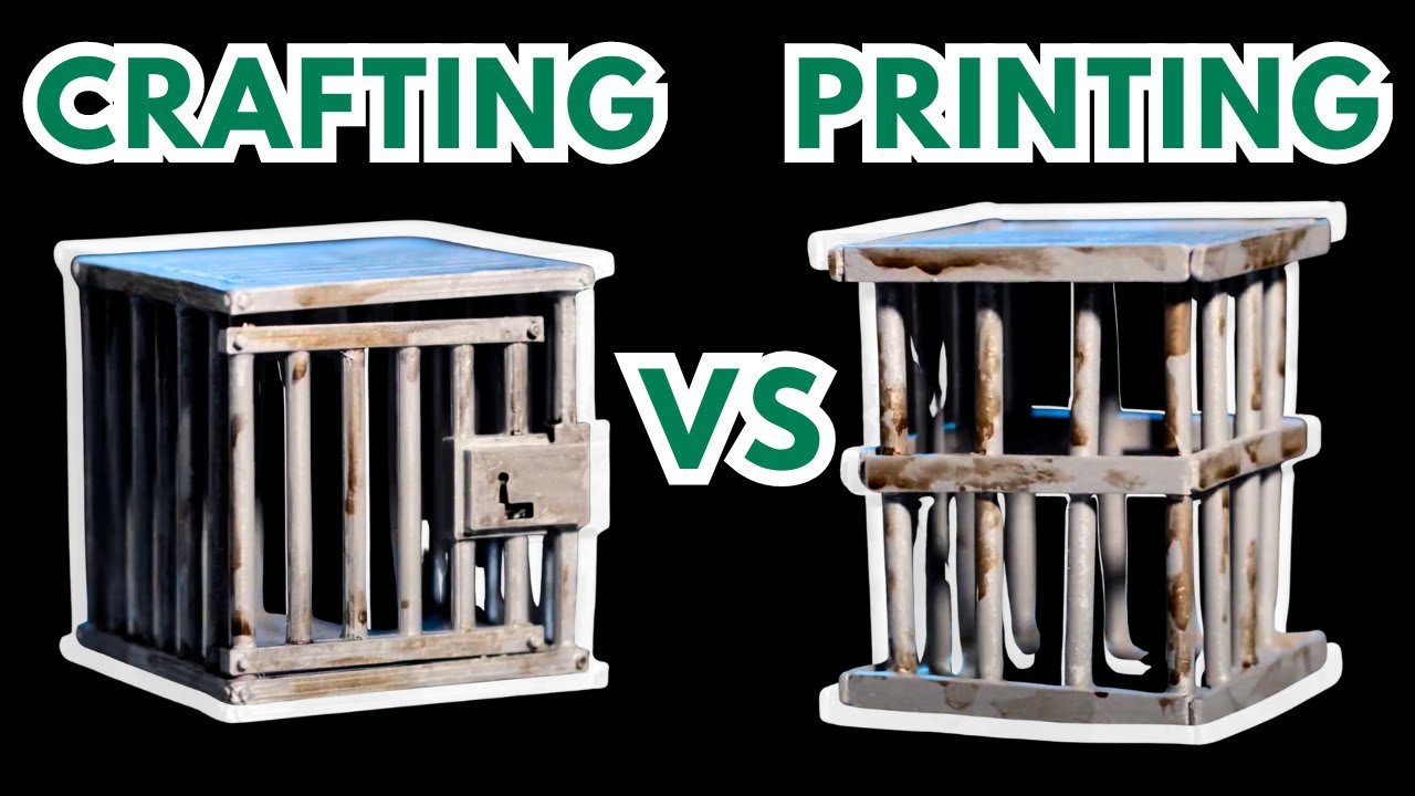 3D Printing vs Crafting - Which is better?