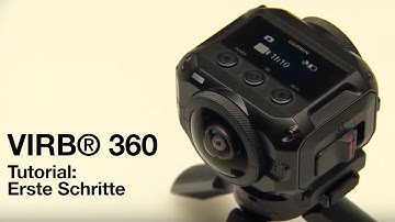 Garmin VIRB® 360 Tutorial - Erste Schritte