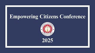 Empowering Citizens Conference