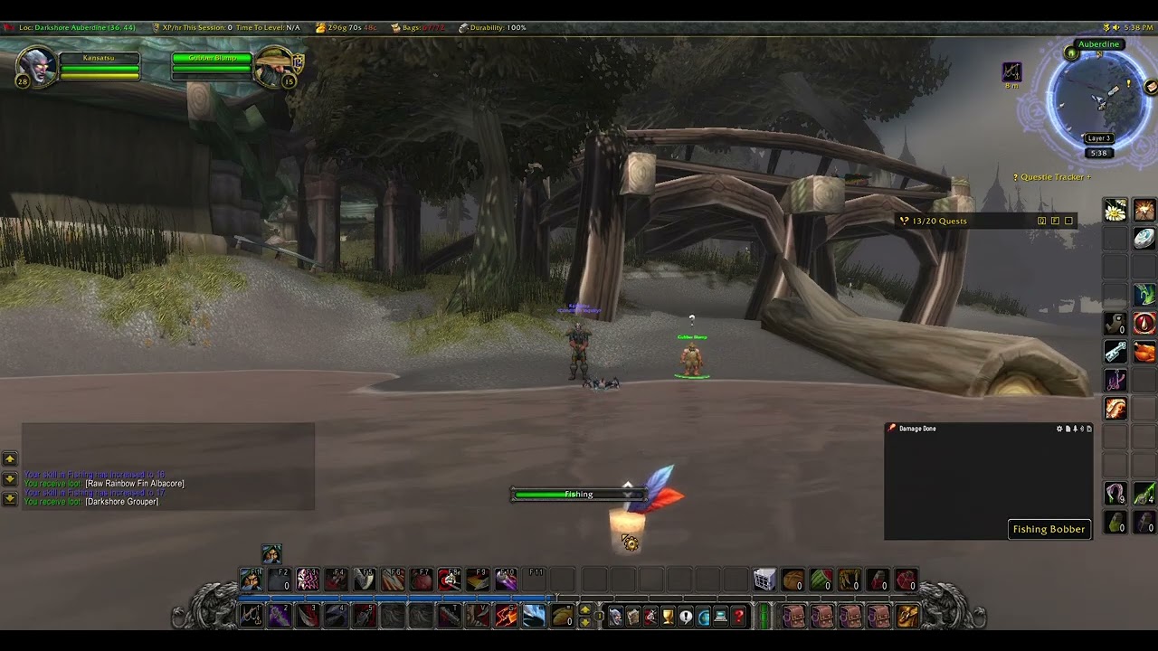 THE FAMILY AND THE FISHING POLE QUEST