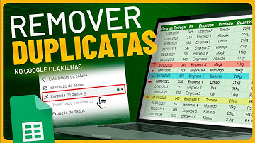 Como REMOVER DADOS DUPLICADOS no Google Planilhas de um jeito FÁCIL E RÁPIDO